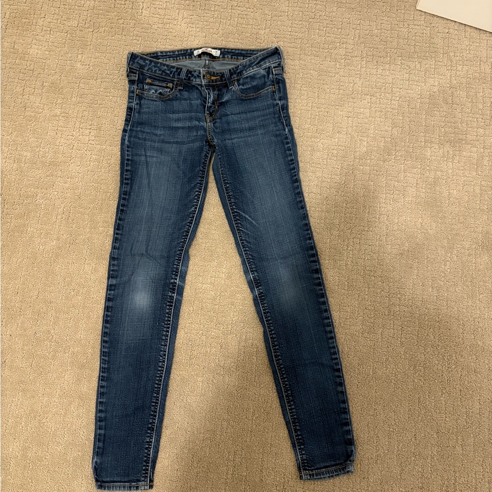 Hollister Medium Wash Skinny Jeans